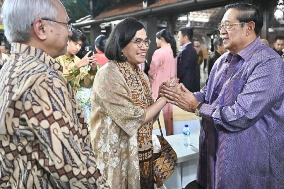 Sri Mulyani bertemu dengan SBY, Apa yang Dibahas?